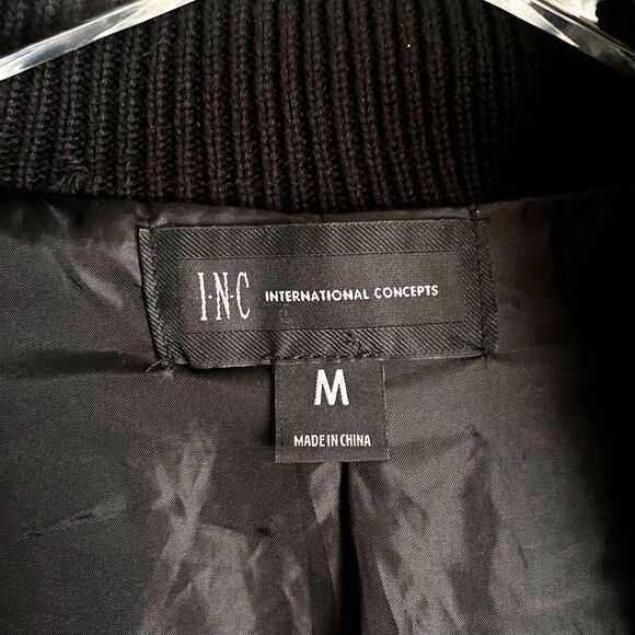 NWT INC International Concepts Men's Hale Ottoman Ribbed Zip-up Sweater Jacket - Picture 12 of 12